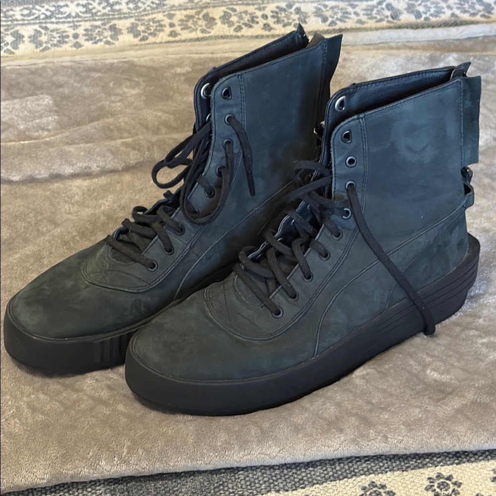 Puma x The Weeknd XO Parallel Triple Black Sneaker Boots Men’s Size 10